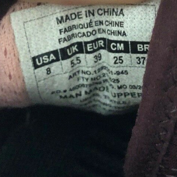 UNDER ARMOUR Performance Running Sneakers Burgundy Size 8 GUC $65 - Picture 8 of 10